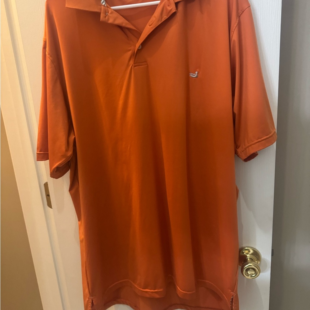 Southern Marsh burnt orange polo